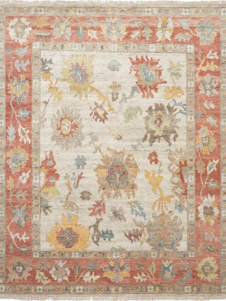 895 AA Parchment/Spice Area Rug