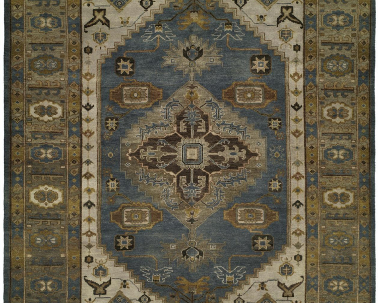 049 AN Slate Blue Bathroom Rugs