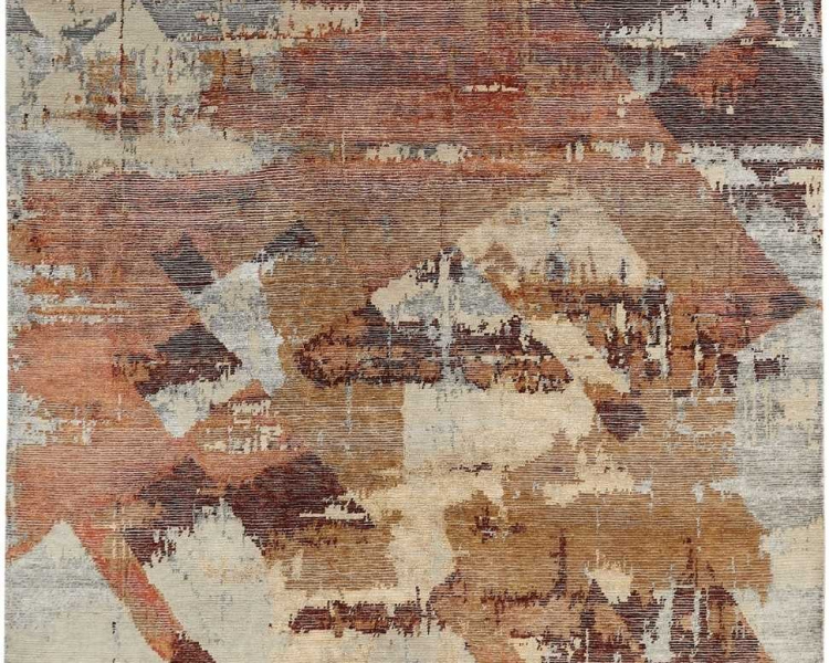 372 ER Rust Tones | Elara Area Rugs