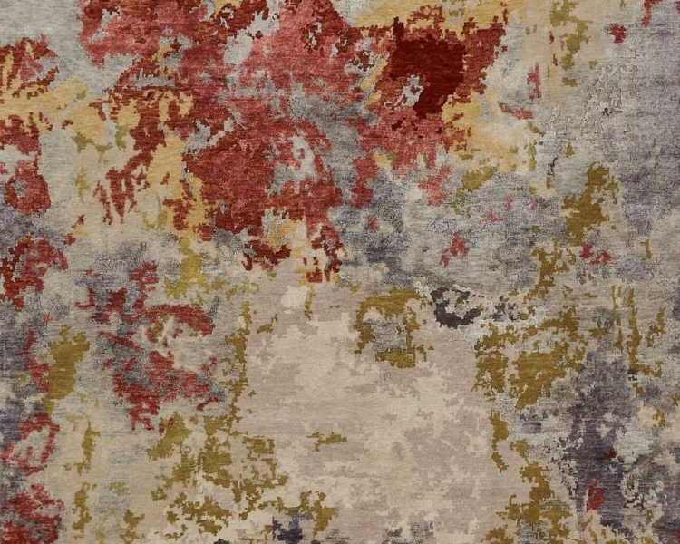 584 EQ Crimson / Beige Area Rug | Arizona Rug Store