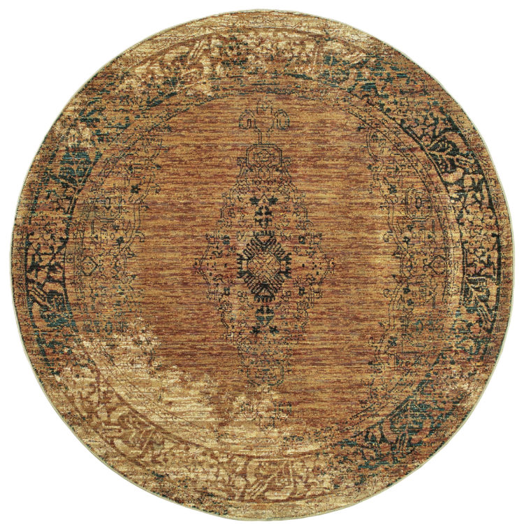 Andorra 6845d Round Rug