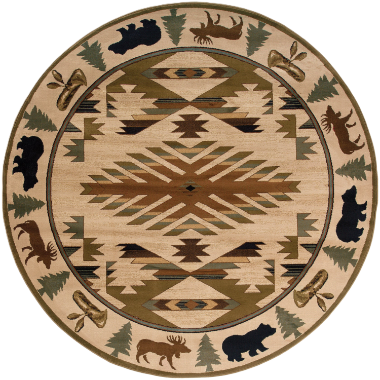 Hudson 1072a Round Rug