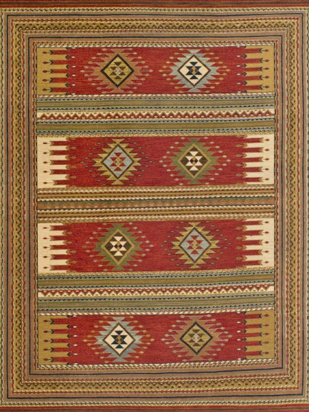 220 SU Rust | Southwest Rugs