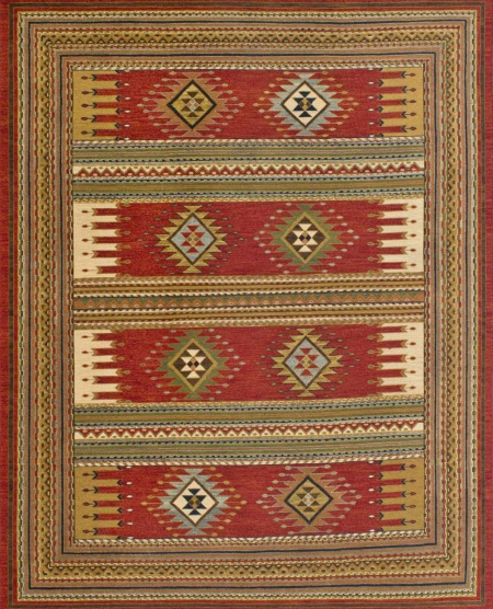 220 SU Rust | Southwest Rugs