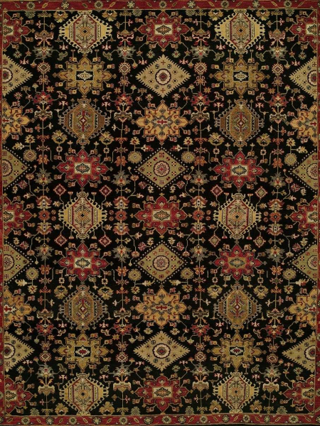 278 SU Onyx baker bros area rug