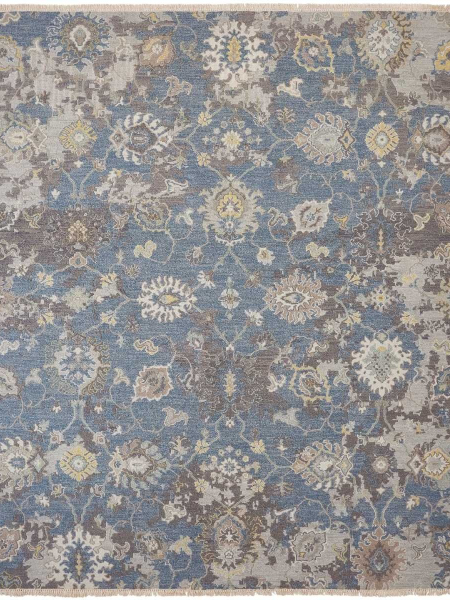 557 SU French Blue Grey | Large Area Rug