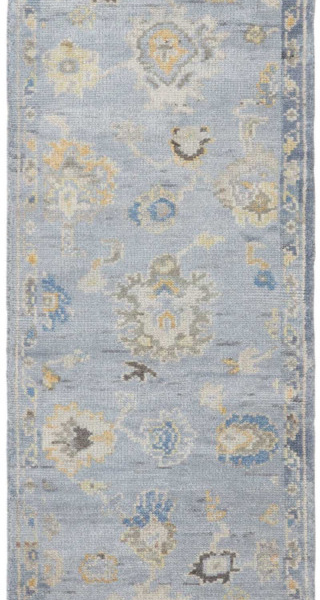 1000 AM Washed Denim Tones Rug