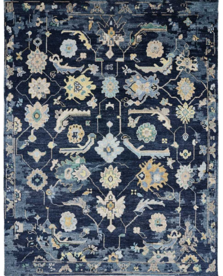 1002 AM Navy Denim Area Rugs