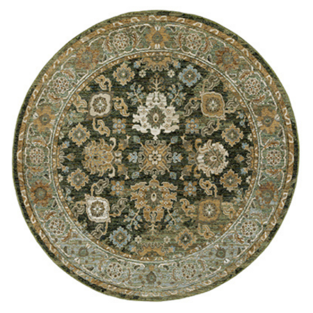 Andorra 2417b Round Rug