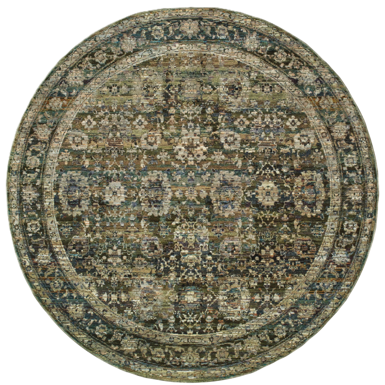 Andorra 7125c Round Rug