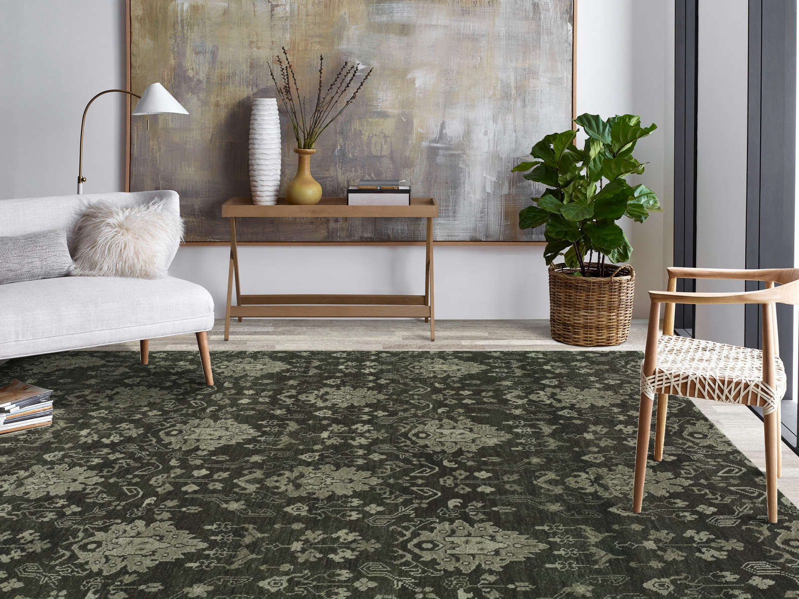 794 BR Area Rug Room Setting | Living Room