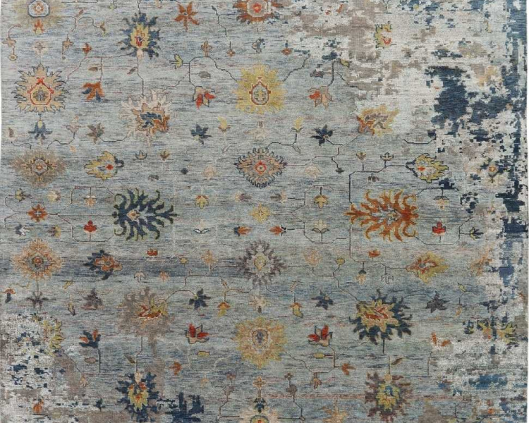 930 CR Blue Tones Area Rug