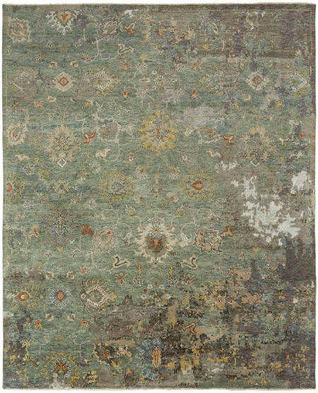 932 CR Vintage Jade Area Rugs