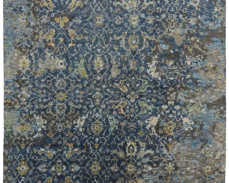 933 CR Vintage Lapis Area Rugs