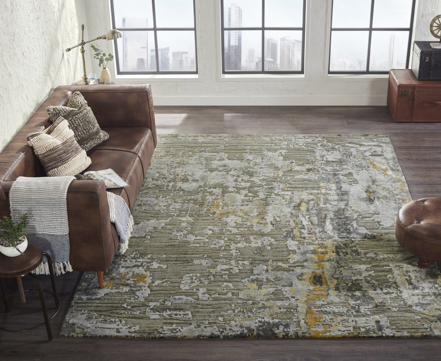 375 ER Area Rug Room Setting | Living Room