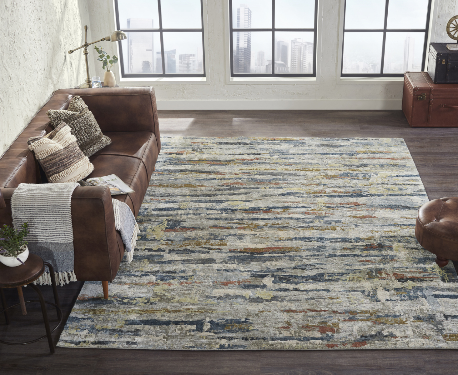 378 ER Area Rug Room Setting | Living Room