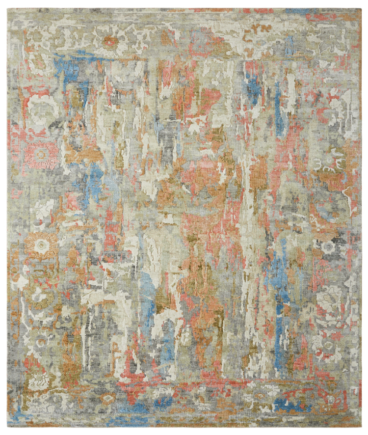 1342 FT Multi Abstract Area Rug