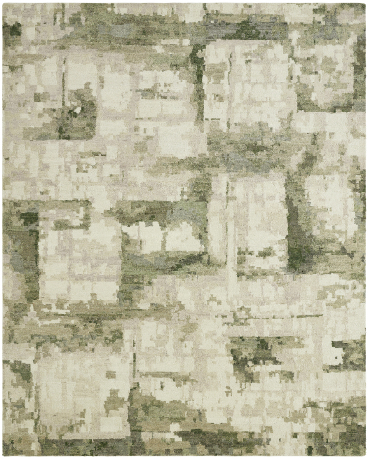 1493 HX Sage Greens/Ivory Area Rug