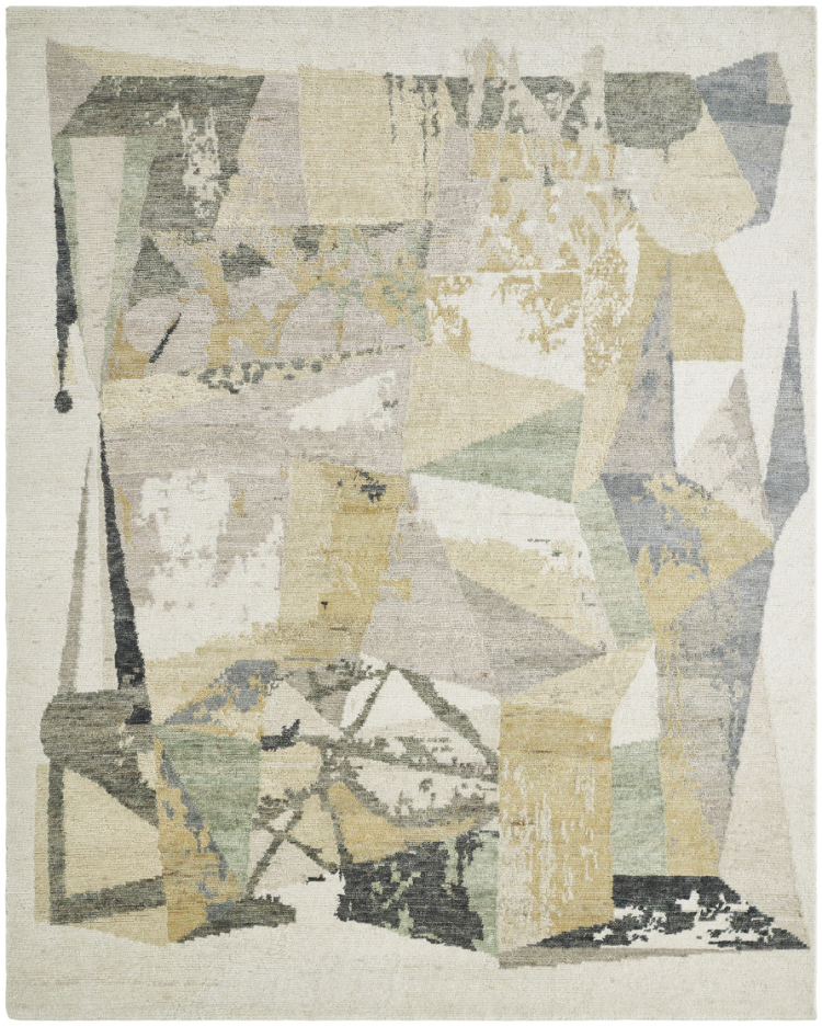 1494 HX Greys/Sand/Sage Abstract Area Rug