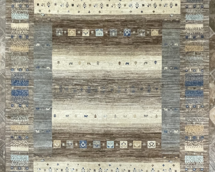 1504 Nomad Gabbeh | Wool Rug | 8x10