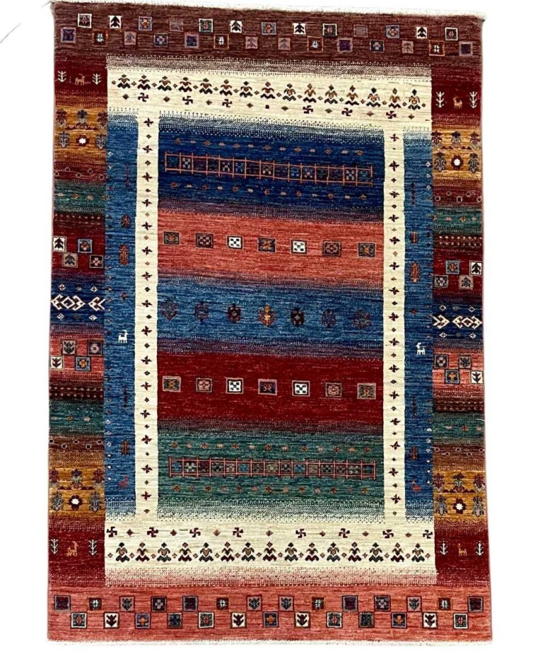 62 Nomad Gabbeh | Wool Rug | 4x6