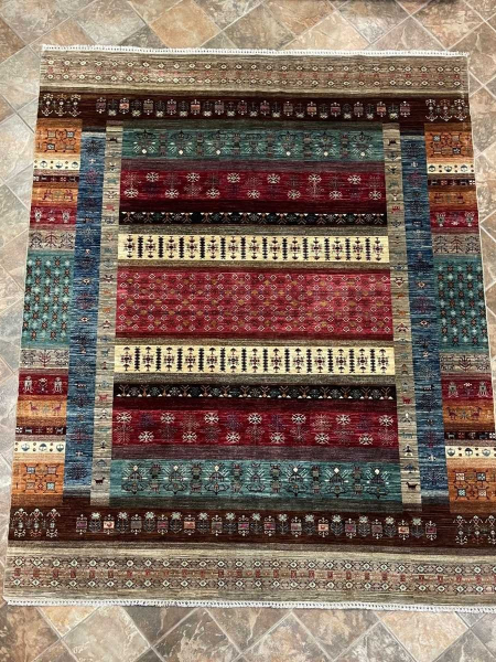 77350 Nomad Gabbeh Rug