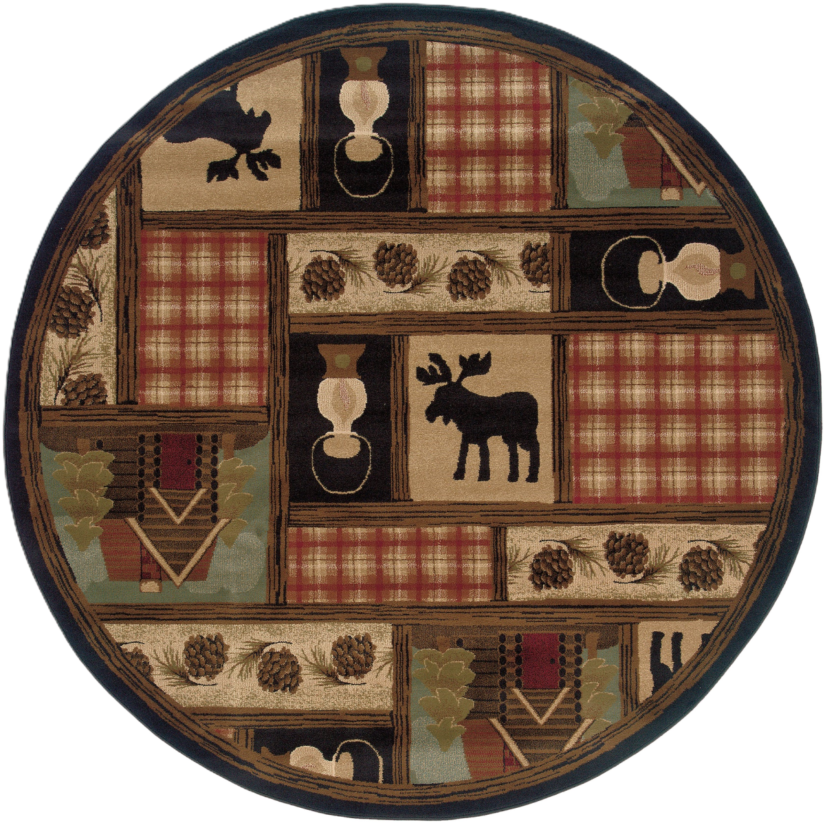 Hudson 1067a Round Rug