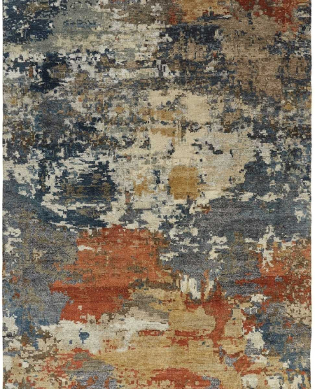 953 HW Denim Multi | Runner Rugs