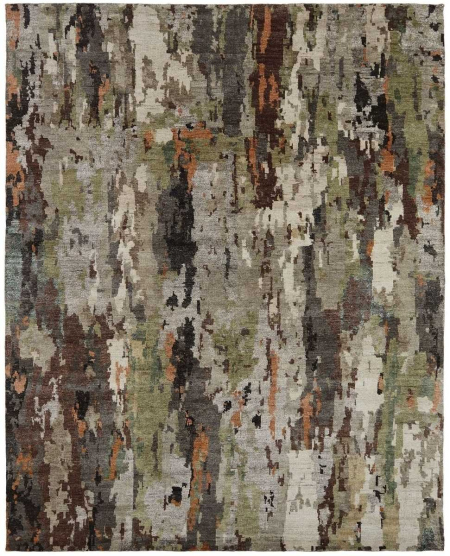 956 HW Khaki/ Grey | Abstract Area Rugs