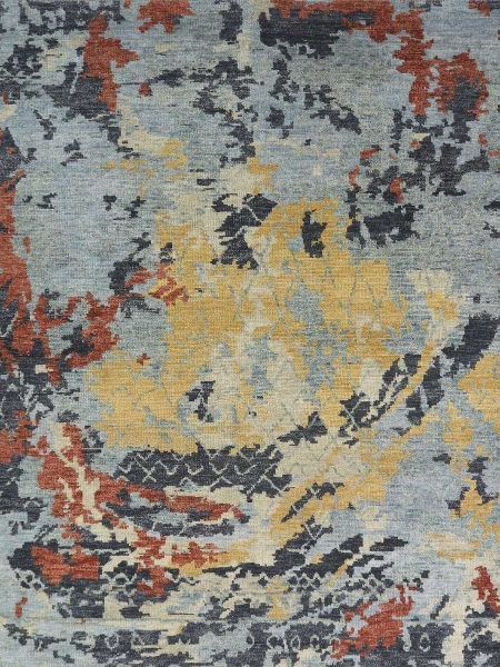 252 IT Blue Tones/Multi Area Rug