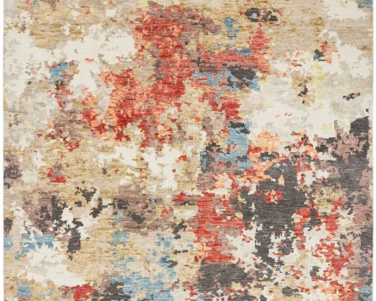 261 IT Sand tones/Multi Area Rug