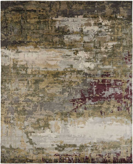 074 JN Earth Tones / Forest Area Rug