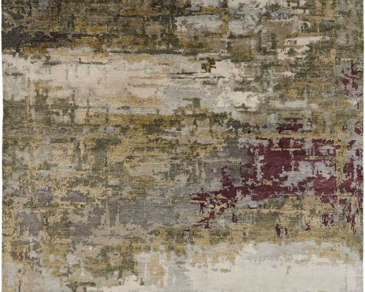 074 JN Earth Tones / Forest Area Rug