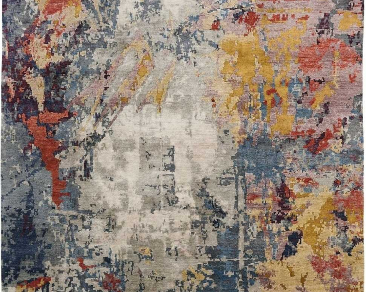 079 JN Blues Multi Area Rug