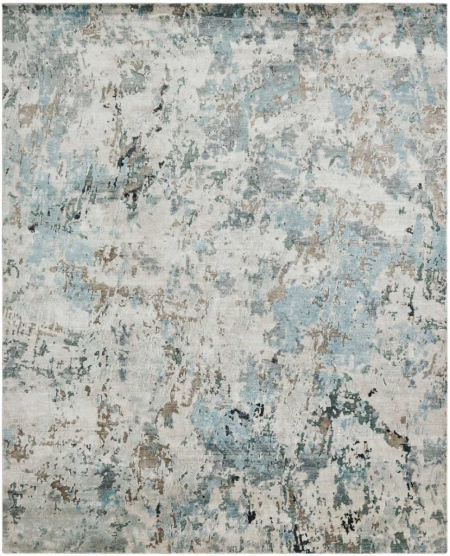 083 JN Soft Blues/Greys Area Rug