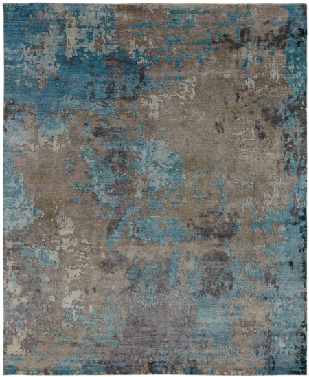 77 JN Azure / Zinc  Area Rug