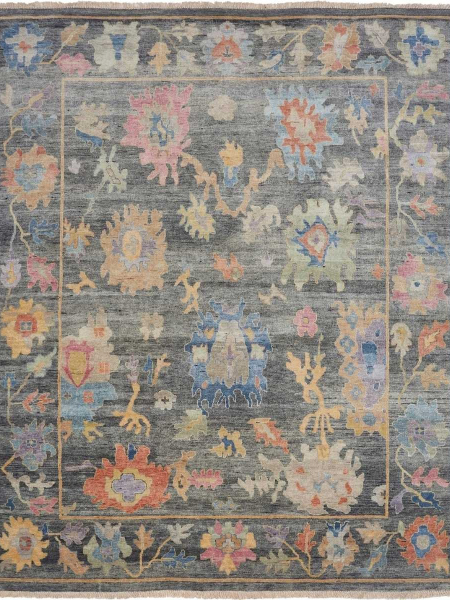 892 AA Smoke/Multi Area Rug