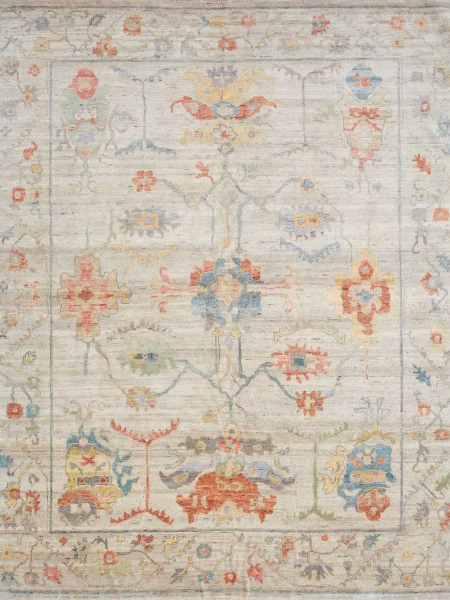 898 AA Ivory/Multi Area Rug