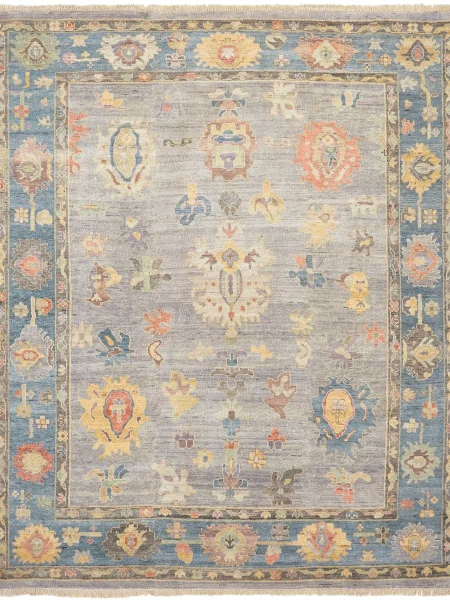 900 AA Soft Grey/Blue Area Rug