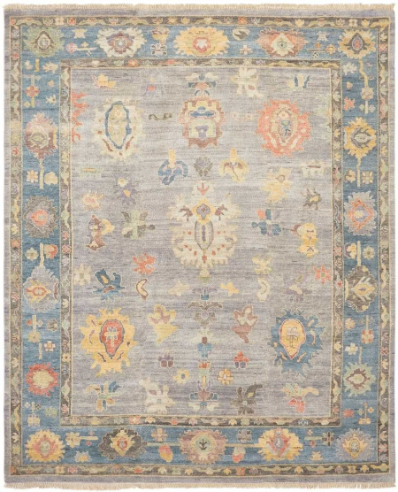 900 AA Soft Grey/Blue Area Rug