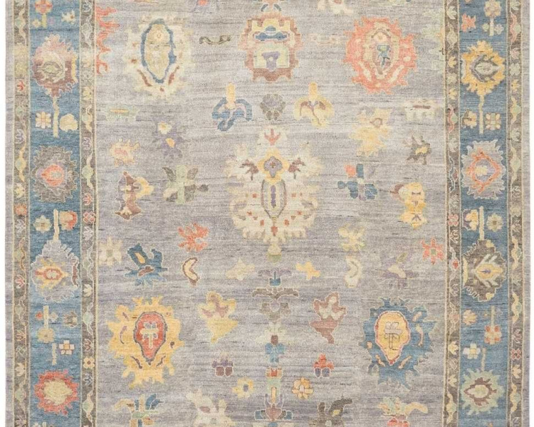 900 AA Soft Grey/Blue Area Rug