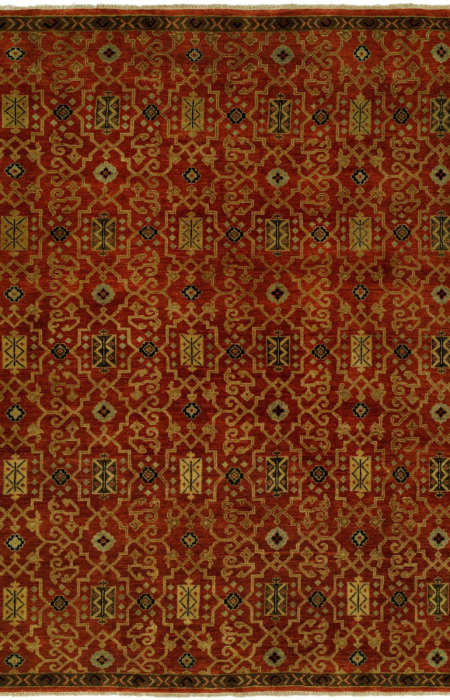 041 AN Cinnabar Red Area Rug