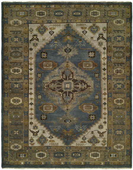 049 AN Slate Blue Bathroom Rugs