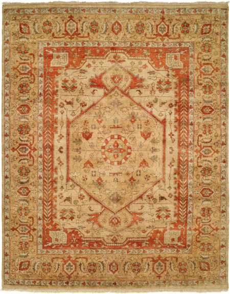 502 BG Ivory/Camel Area Rug