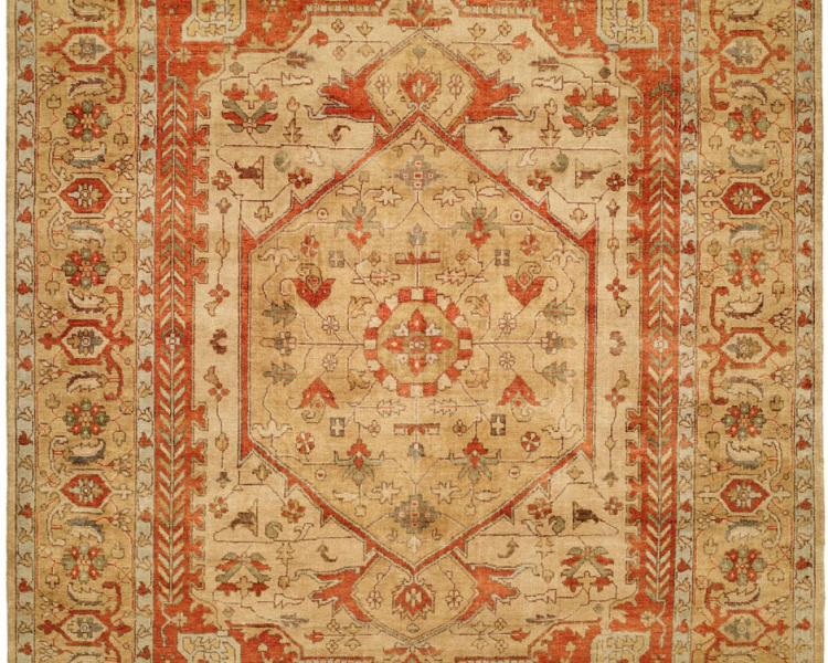 502 BG Ivory/Camel Area Rug