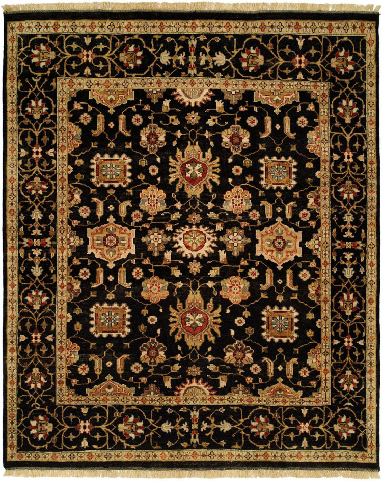514 BG Black Large area rugs