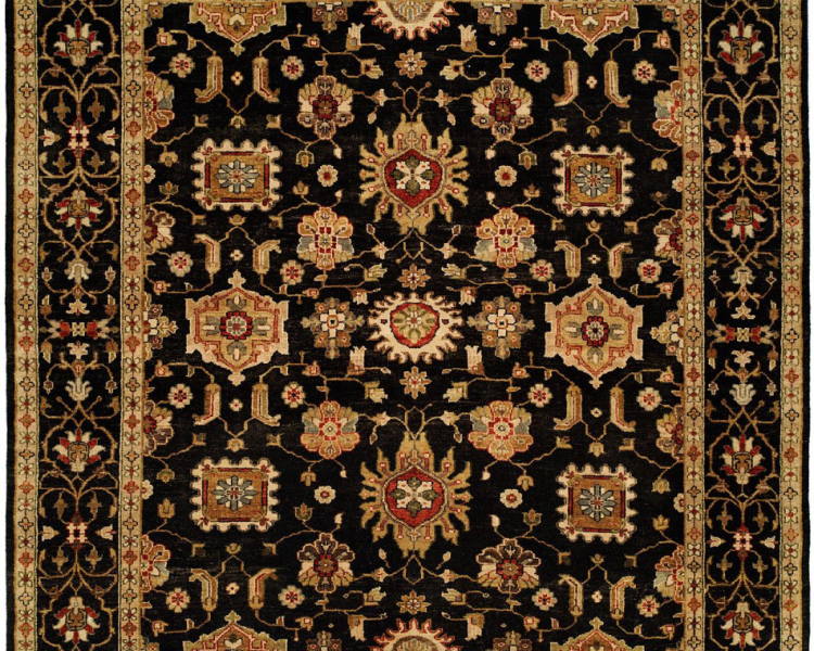 514 BG Black Large area rugs