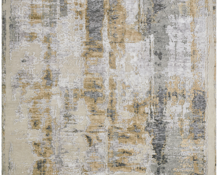 591 EQ Greys/Earth Abstract Area Rug | Arizona