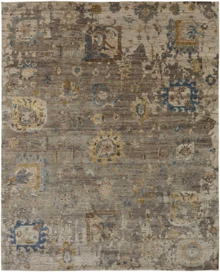 089 Heather Brown Area Rugs