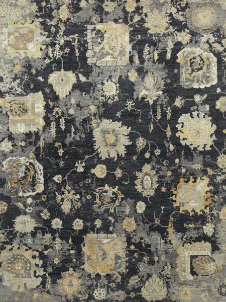 095 Almost Black Area Rugs